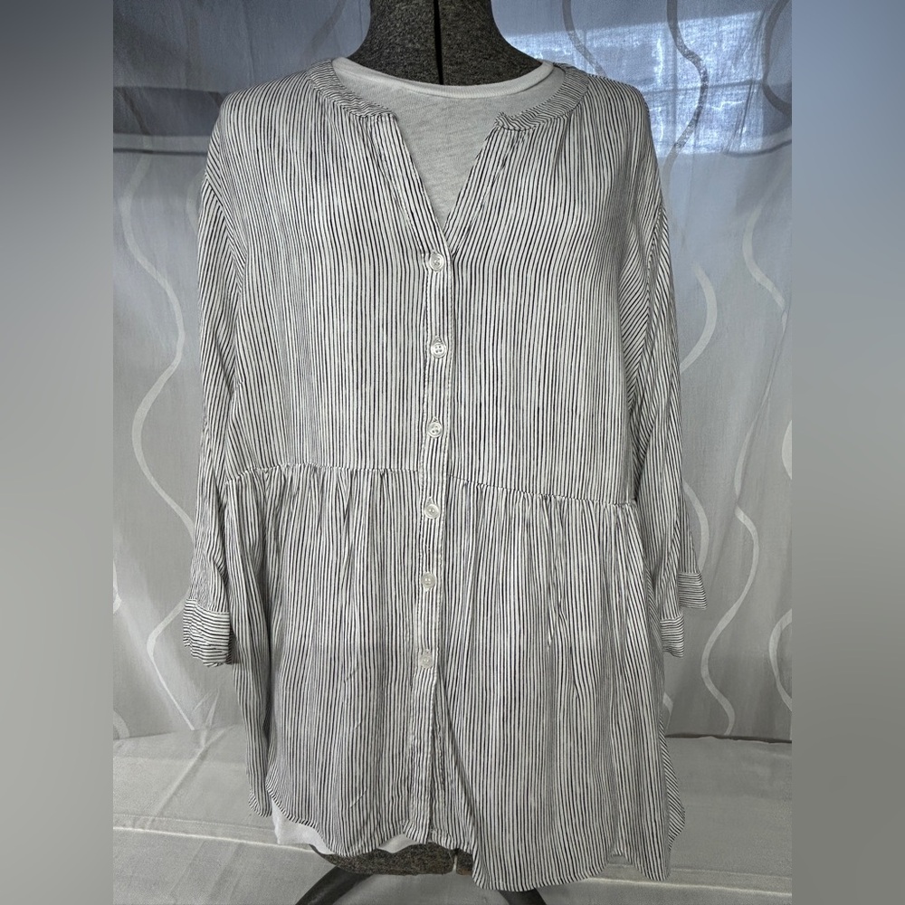 Cynthia Rowley Striped Blouse